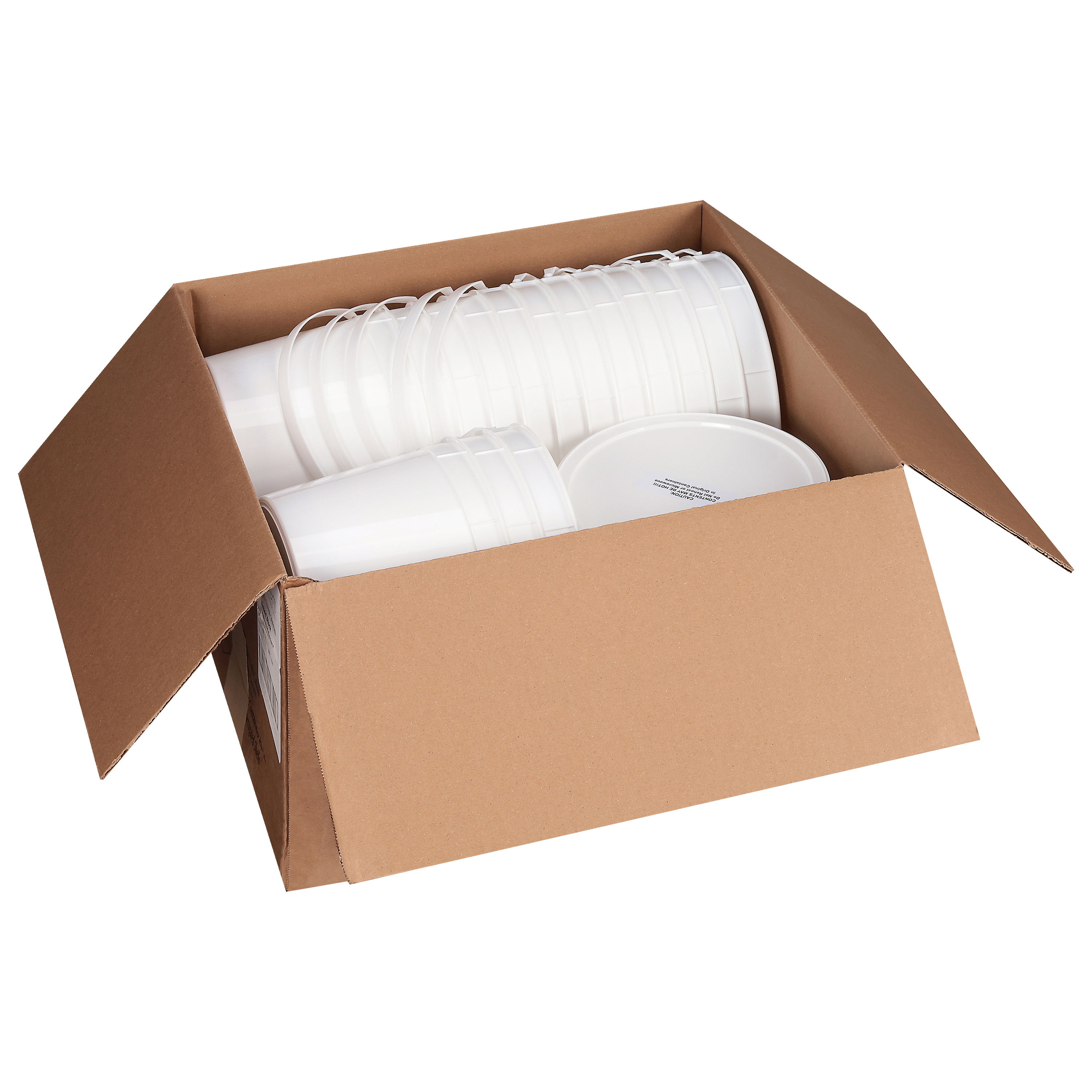 Soup N Serve Soup Take-Out Box Fold-Top With Flat Lid 8.3X8.3X6.13