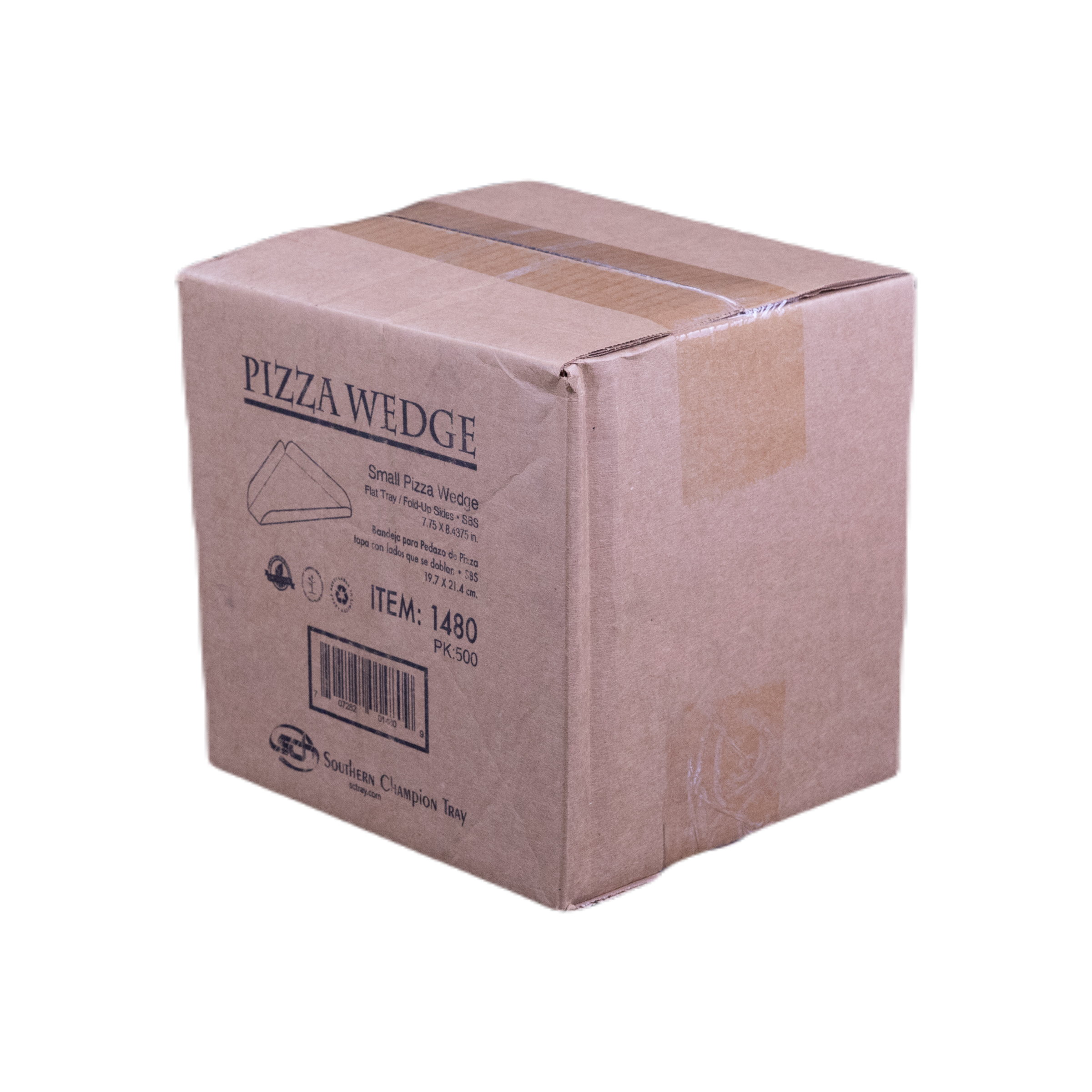 Pizza Slice Holder 7X8 IN Paperboard White 500/Case | Imperial Dade