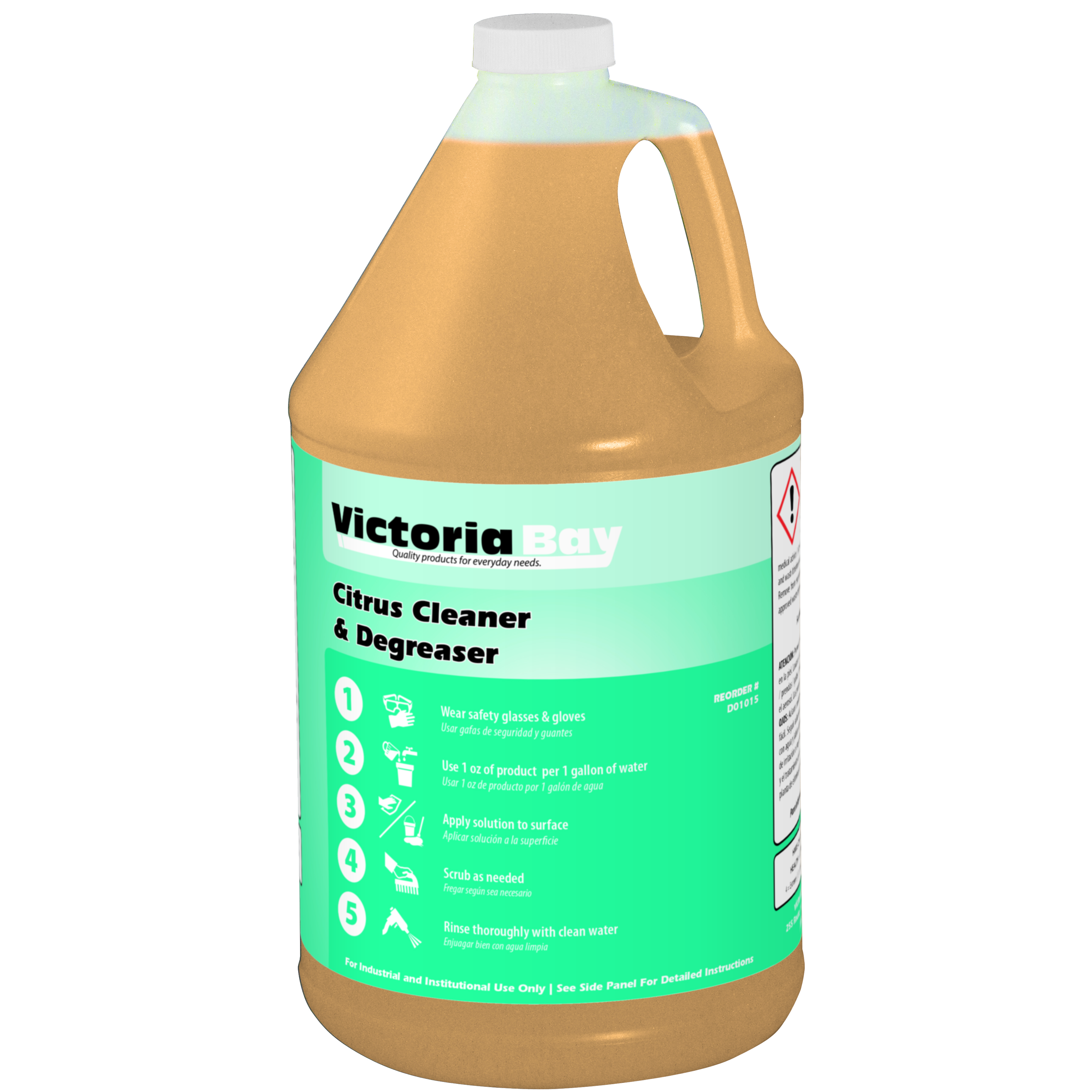 Victoria Bay Citrus Cleaner & Degreaser 1 GAL 4/Case | Imperial Dade
