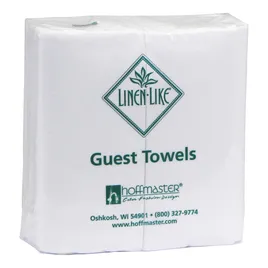 Linen-Like® Folded Guest Towel 12X17 IN Airlaid Paper White 500