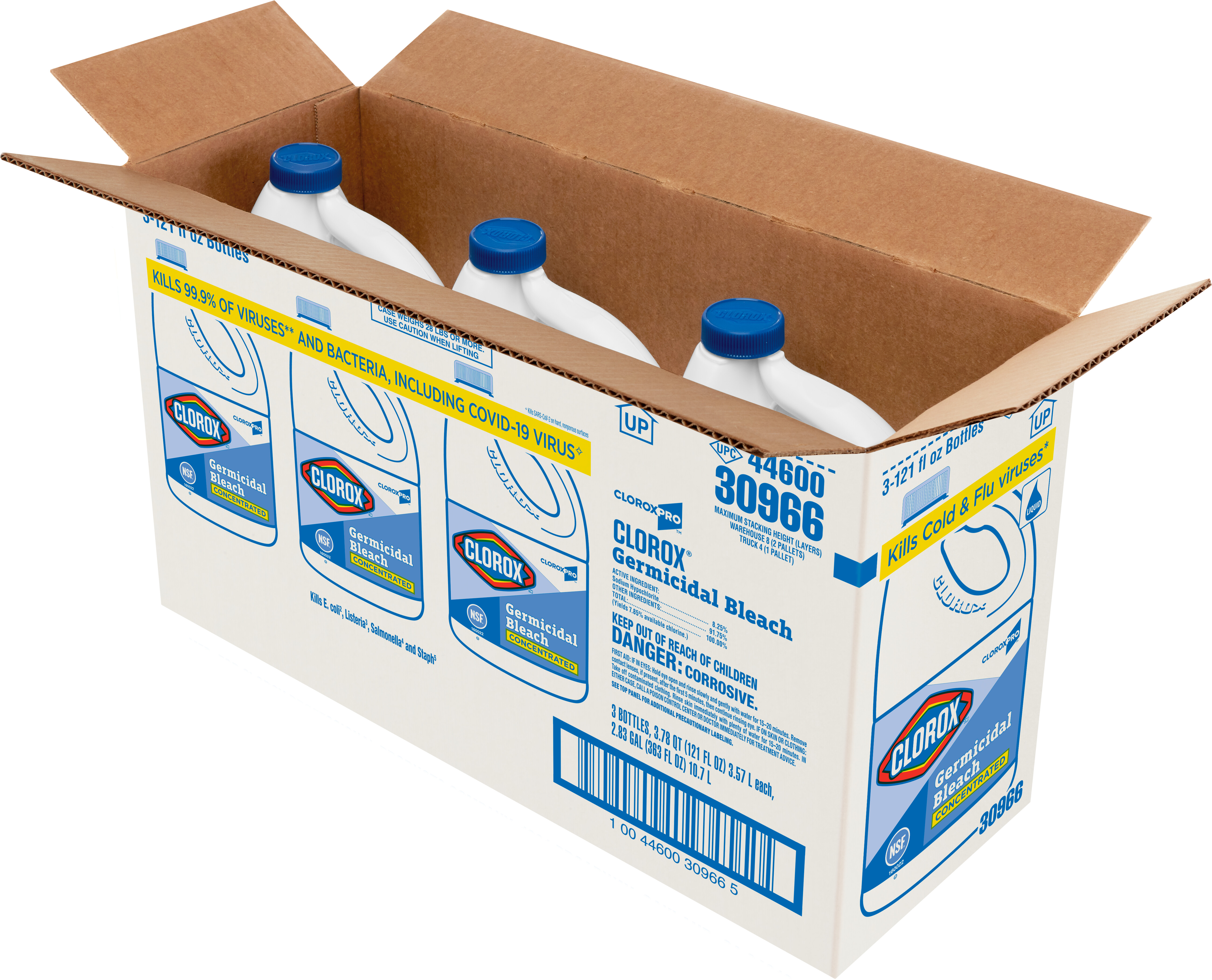 Clorox® Germicidal Bleach 121 FLOZ Concentrate Antibacterial Child