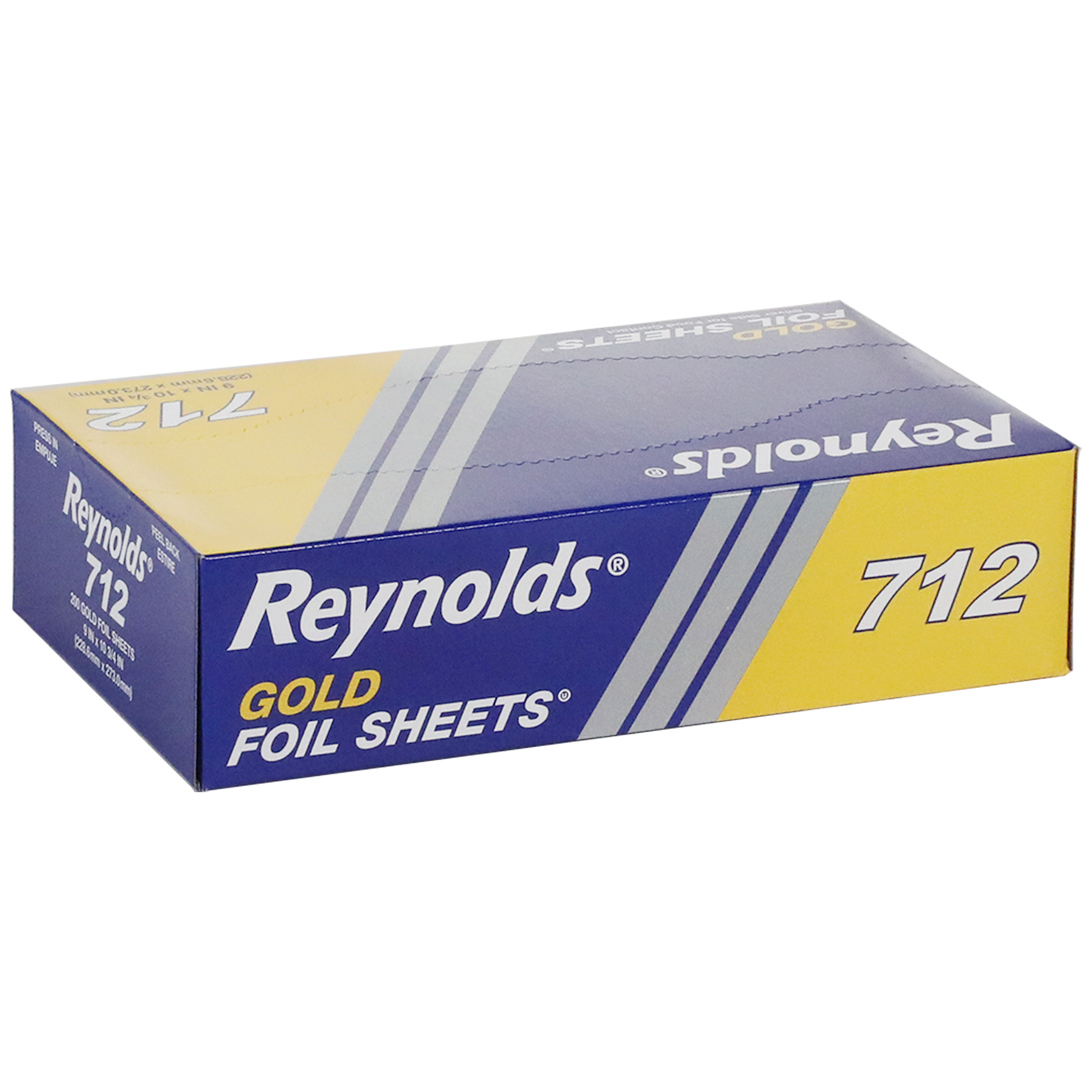 Foil Sheets 9X10.75 IN Aluminum Gold 2400/Case | Imperial Dade
