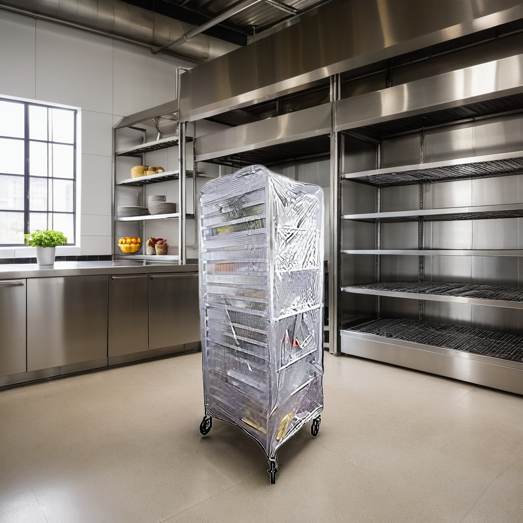 Bun Pan Rack Cover 52X80 IN Plastic 50/Case | Imperial Dade
