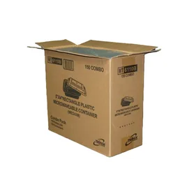 Tripak® Take-Out Container Base & Lid Combo With Dome Lid 12 OZ