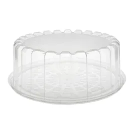 Cake Container & Lid Combo With Shallow Dome Lid 9.25X3.625