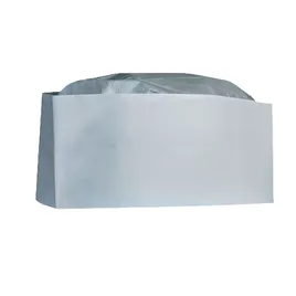 Overseas Cap (Side Cap) White 1000/Case | Imperial Dade