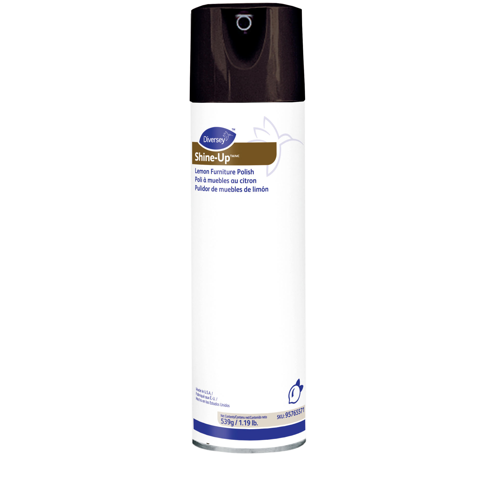 Shine-Up Lemon Furniture Polish 19 FLOZ Multi Surface Aerosol RTU