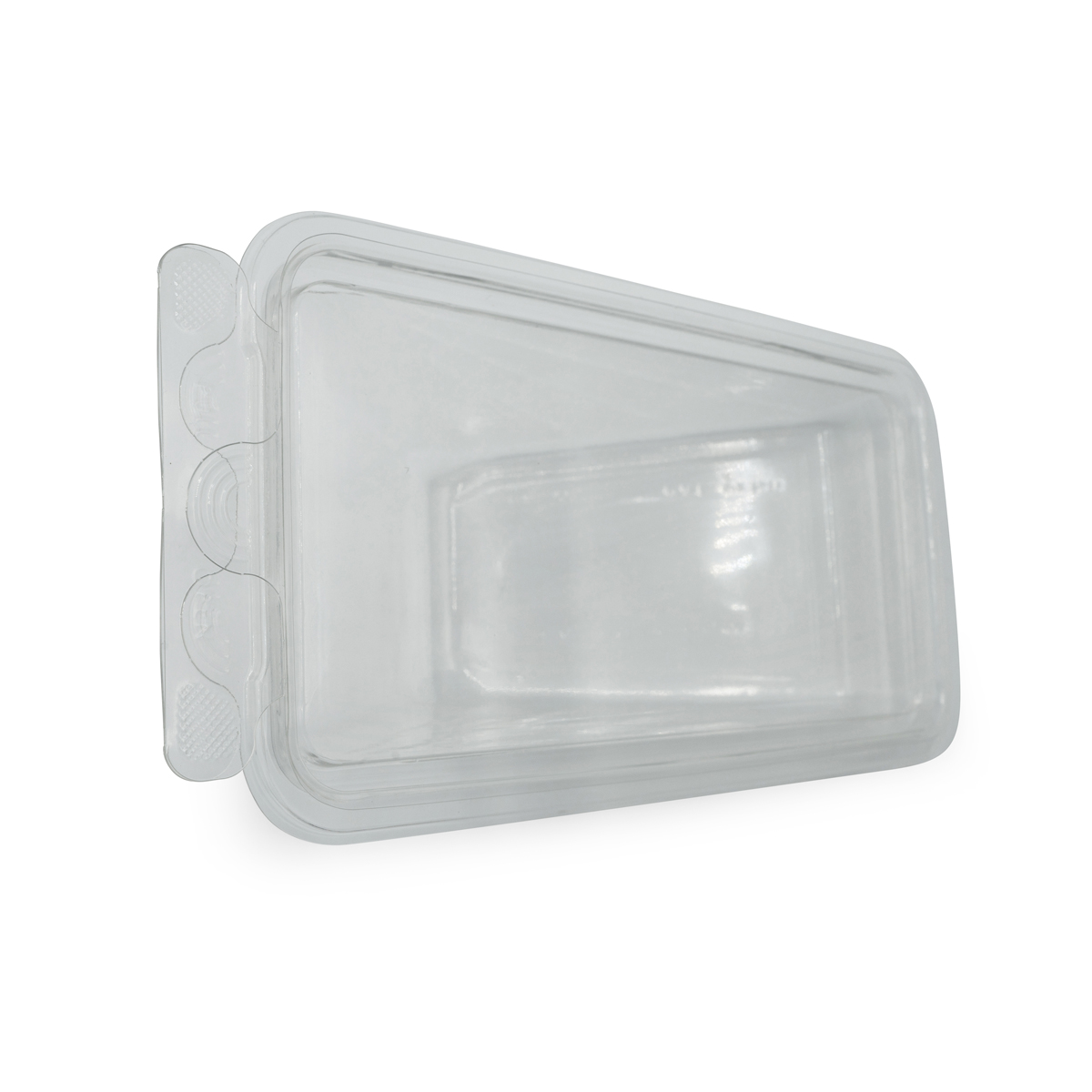 Fresh N' Sealed® Sandwich Wedge Hinged With Flat Lid 7X4X4 IN PET