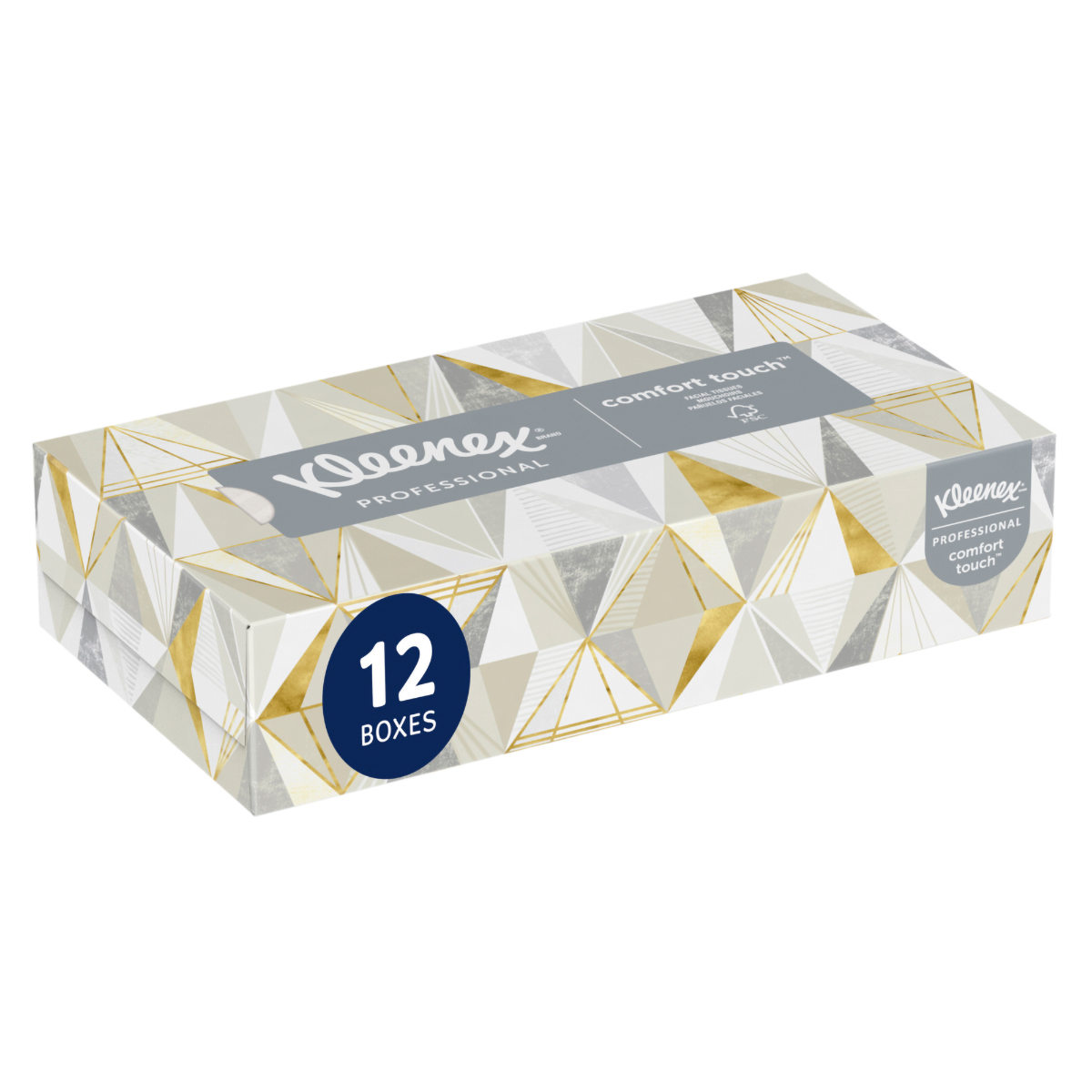 Kleenex® Facial Tissue 8.3X7.8 IN 2PLY White 125 Sheets/Pack 12