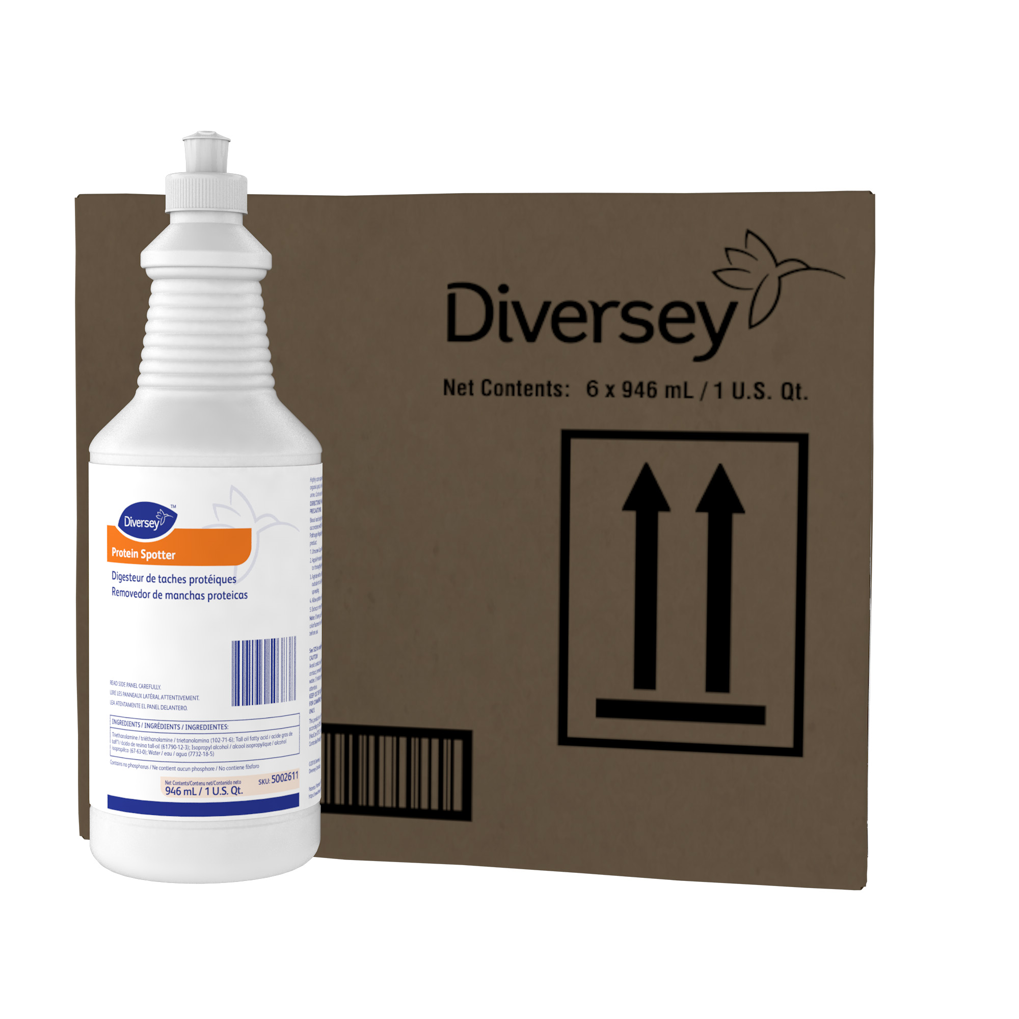 293　　50ml Diversey Spot Remover 32 FLOZ Protein Liquid RTU 6/Case