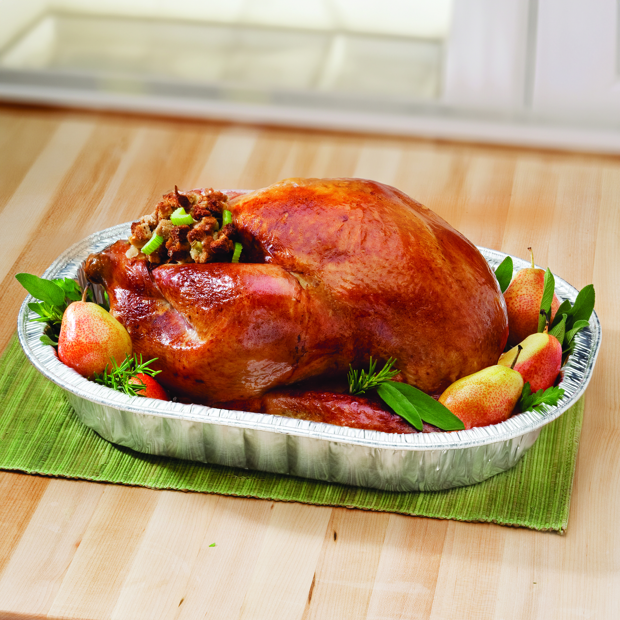 Roasted Turkey Roaster Large (LG) 17.6875X14.4375 IN Aluminum Oval