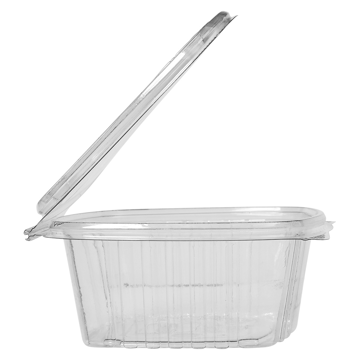 Deli Container Hinged 12 OZ PET Clear 200/Case | Imperial Dade