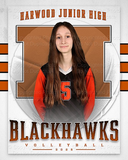 Harwood Junior High Volleyball Names 25-26 - 153761