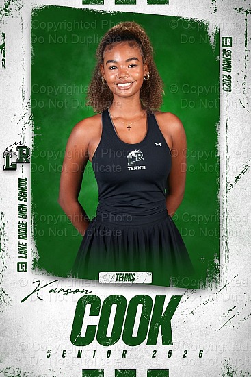 Lake Ridge High School Tennis Banners 25-26