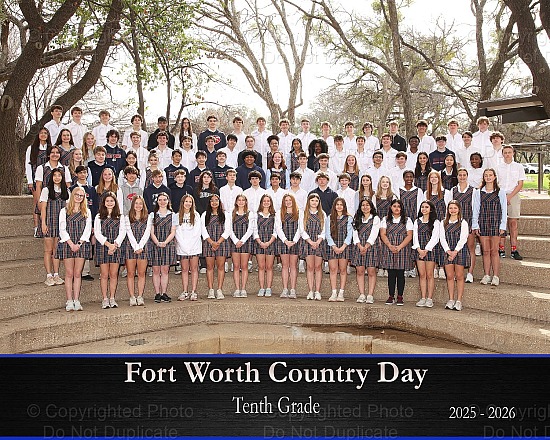 Fort Worth Country Day Class Groups 25-26