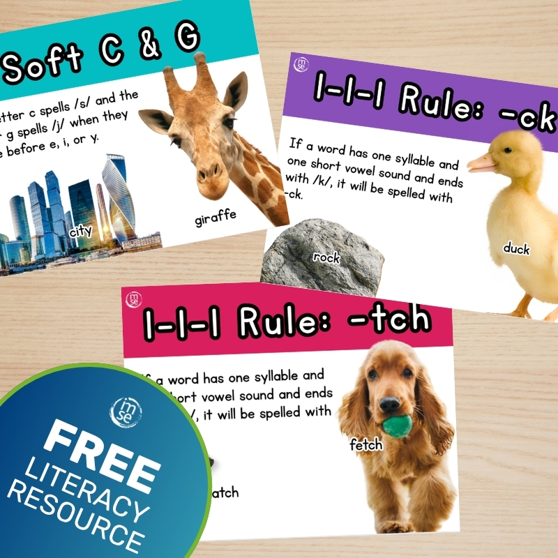 Spelling Rule Posters