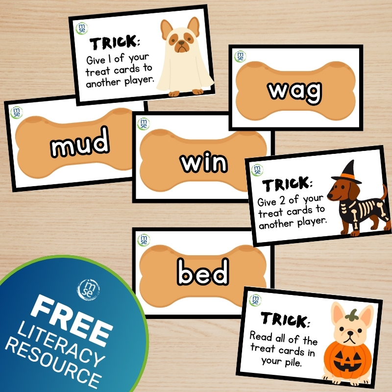 CVC Trick or Treat Card Game