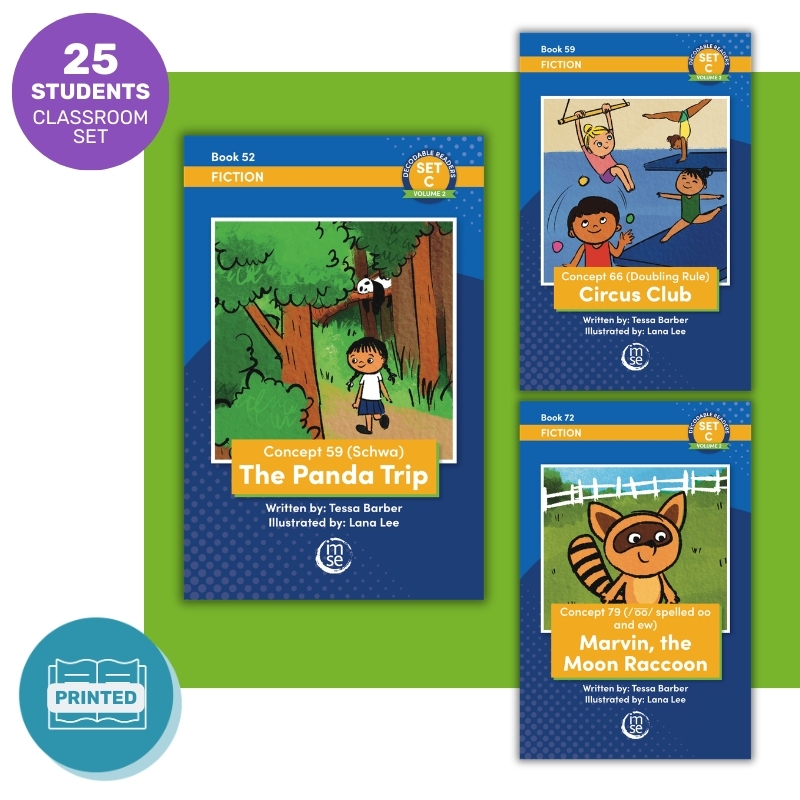 OG+ Decodable Reader Classroom Set - Fiction Vol 2, Set C (25 Students)