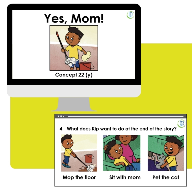 OG+ Decodable Reader Comprehension Response Slides