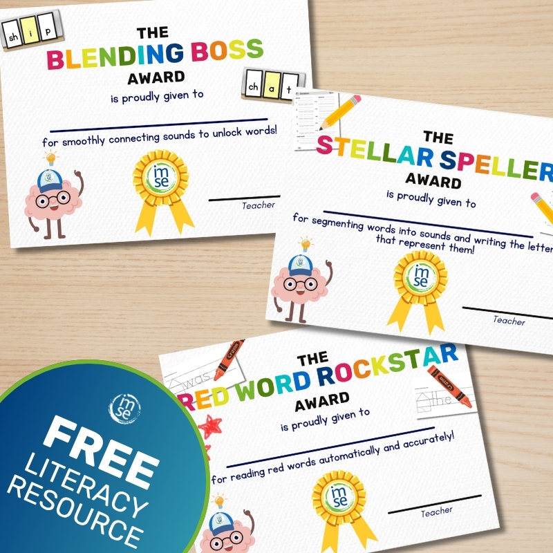 Reader Leader Student Awards Freebie