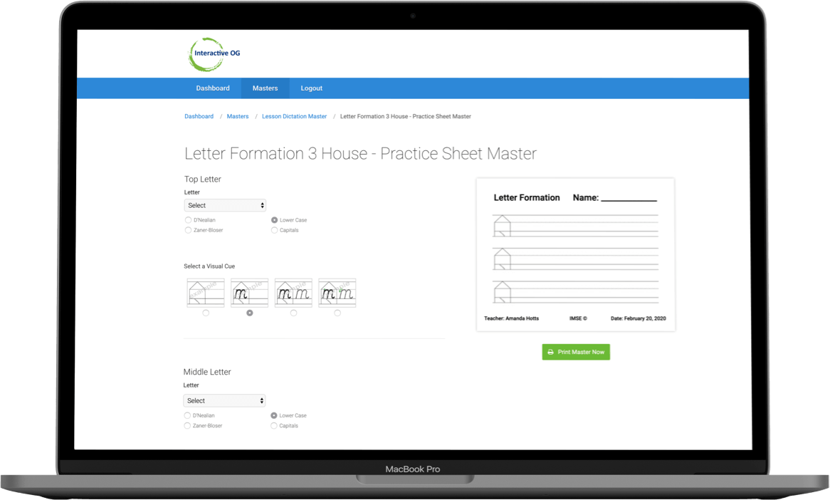 Lesson Planning Tool