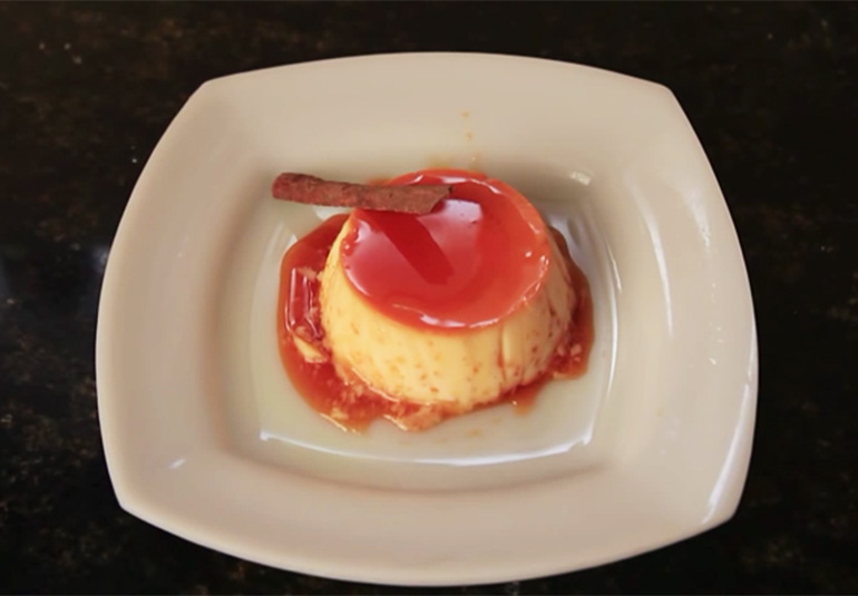 easy caramel custard recipe IFN