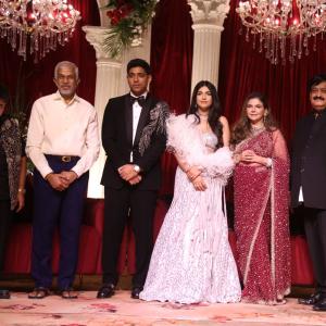 Star-Studded Reception For Sunil Narang Daughter In Hyderabad