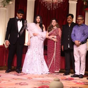 Star-Studded Reception For Sunil Narang Daughter In Hyderabad
