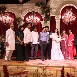 Star-Studded Reception For Sunil Narang Daughter In Hyderabad