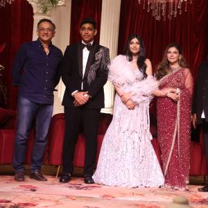 Star-Studded Reception For Sunil Narang Daughter In Hyderabad