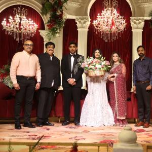 Star-Studded Reception For Sunil Narang Daughter In Hyderabad