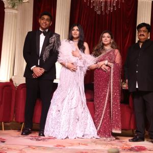 Star-Studded Reception For Sunil Narang Daughter In Hyderabad