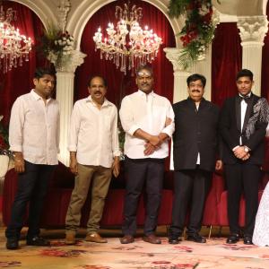 Star-Studded Reception For Sunil Narang Daughter In Hyderabad