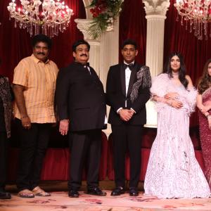 Star-Studded Reception For Sunil Narang Daughter In Hyderabad