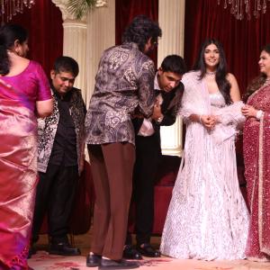 Star-Studded Reception For Sunil Narang Daughter In Hyderabad