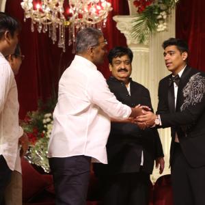 Star-Studded Reception For Sunil Narang Daughter In Hyderabad