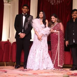 Star-Studded Reception For Sunil Narang Daughter In Hyderabad