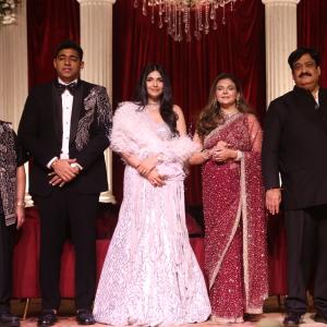 Star-Studded Reception For Sunil Narang Daughter In Hyderabad