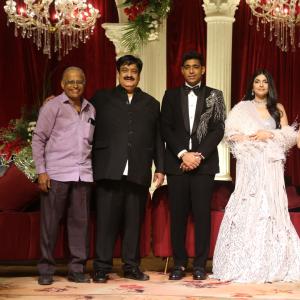 Star-Studded Reception For Sunil Narang Daughter In Hyderabad