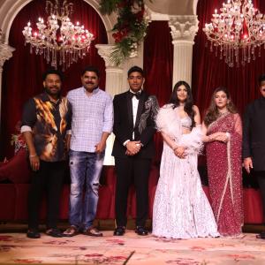Star-Studded Reception For Sunil Narang Daughter In Hyderabad