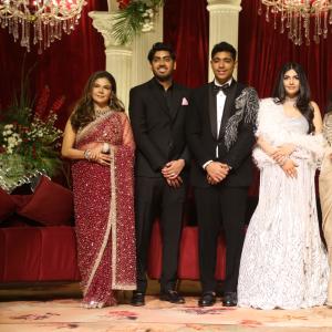 Star-Studded Reception For Sunil Narang Daughter In Hyderabad