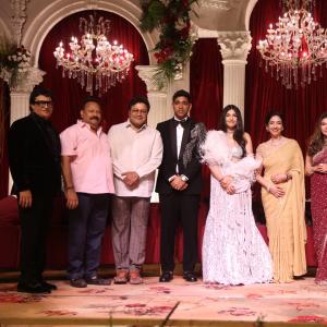 Star-Studded Reception For Sunil Narang Daughter In Hyderabad