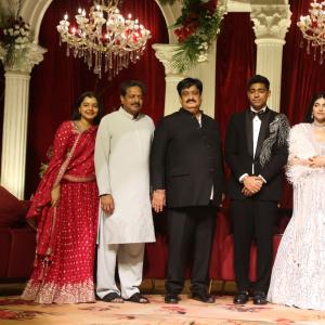 Star-Studded Reception For Sunil Narang Daughter In Hyderabad