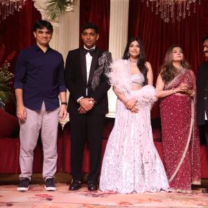 Star-Studded Reception For Sunil Narang Daughter In Hyderabad