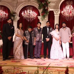 Star-Studded Reception For Sunil Narang Daughter In Hyderabad