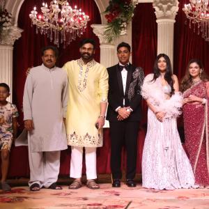 Star-Studded Reception For Sunil Narang Daughter In Hyderabad