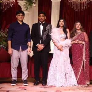 Star-Studded Reception For Sunil Narang Daughter In Hyderabad