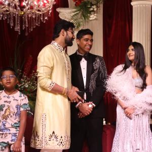 Star-Studded Reception For Sunil Narang Daughter In Hyderabad