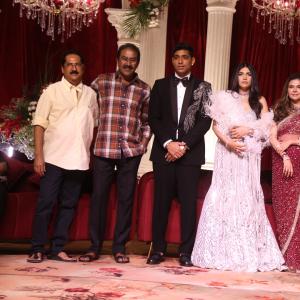 Star-Studded Reception For Sunil Narang Daughter In Hyderabad