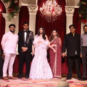 Star-Studded Reception For Sunil Narang Daughter In Hyderabad